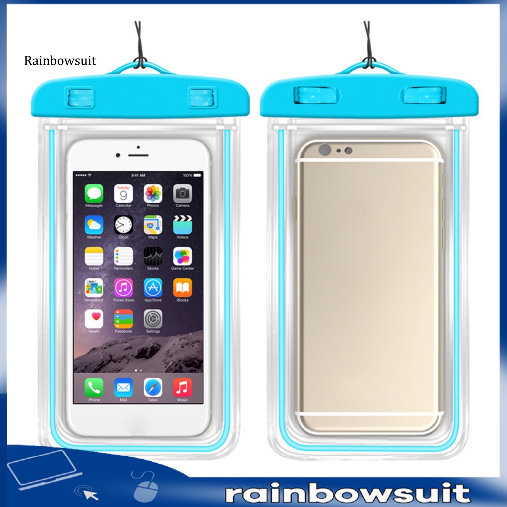 Túi Đựng Điện Thoại Bằng TPU Chống Thấm Nước Tiện Dụng Khi Đi Bơi