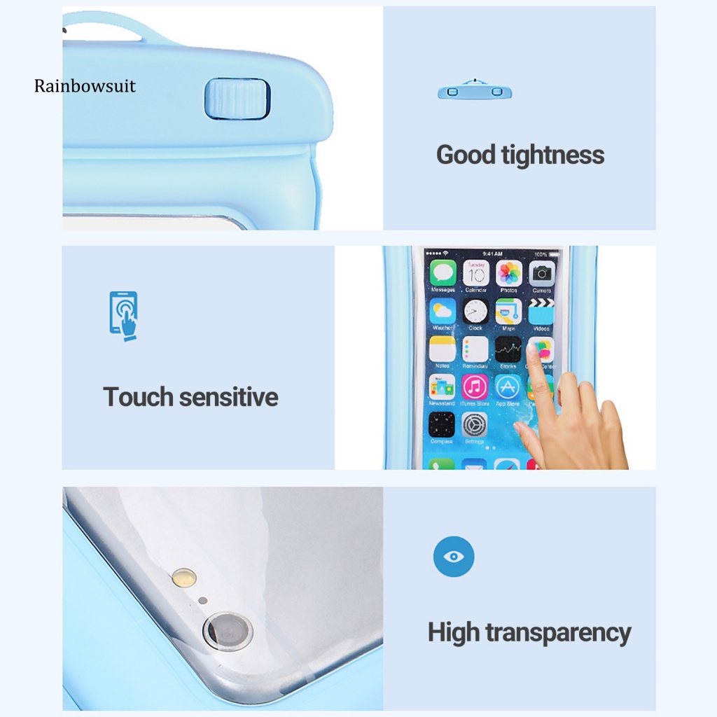 Túi Đựng Điện Thoại Chống Thấm Nước Bền Bỉ Dùng Khi Đi Bơi