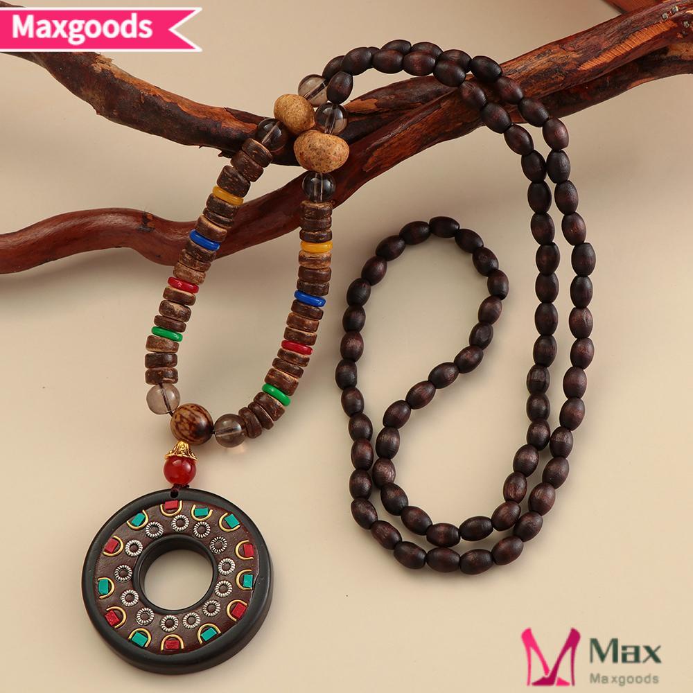 MAXG Vòng cổ Phật Giáo Phong Cách Boho