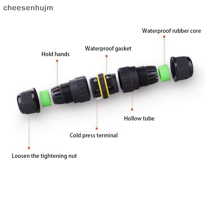 Hộp Cáp Nối M16 3Pin IP68 Chống Nước Chuyên Dụng