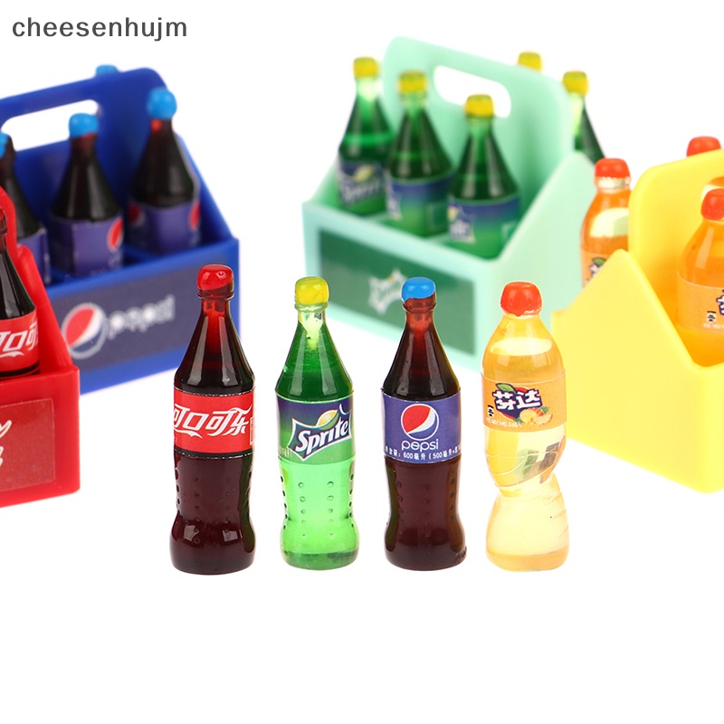 1 Set Chai Nước Ngọt / Soda Đồ Chơi Búp Bê