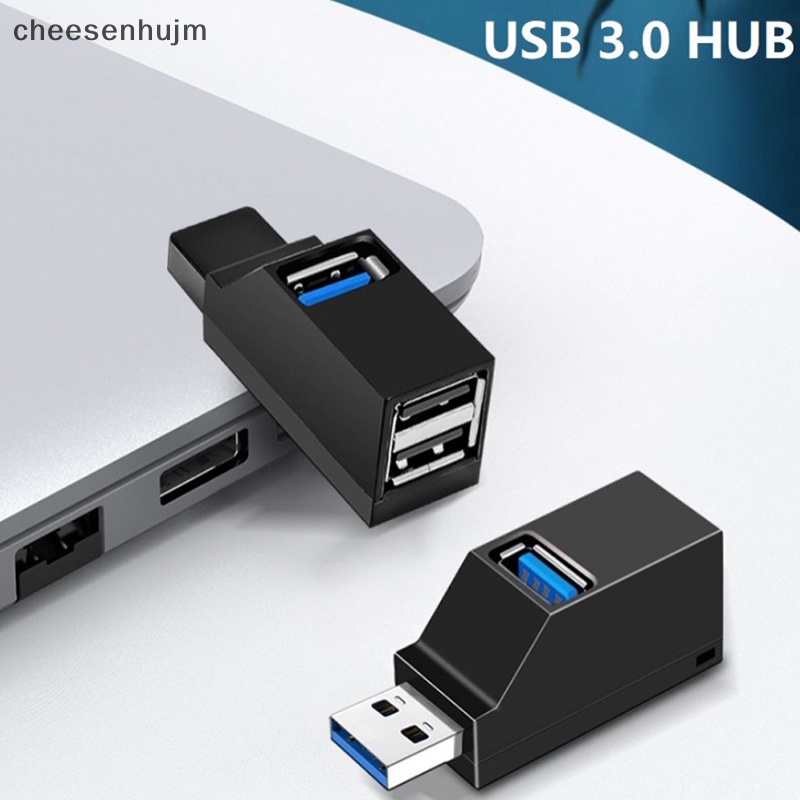 Bộ Chia 3 Cổng USB 3.0 HUB Không Dây 3 Trong 1 Tốc Độ Cao Cho Laptop Macbook