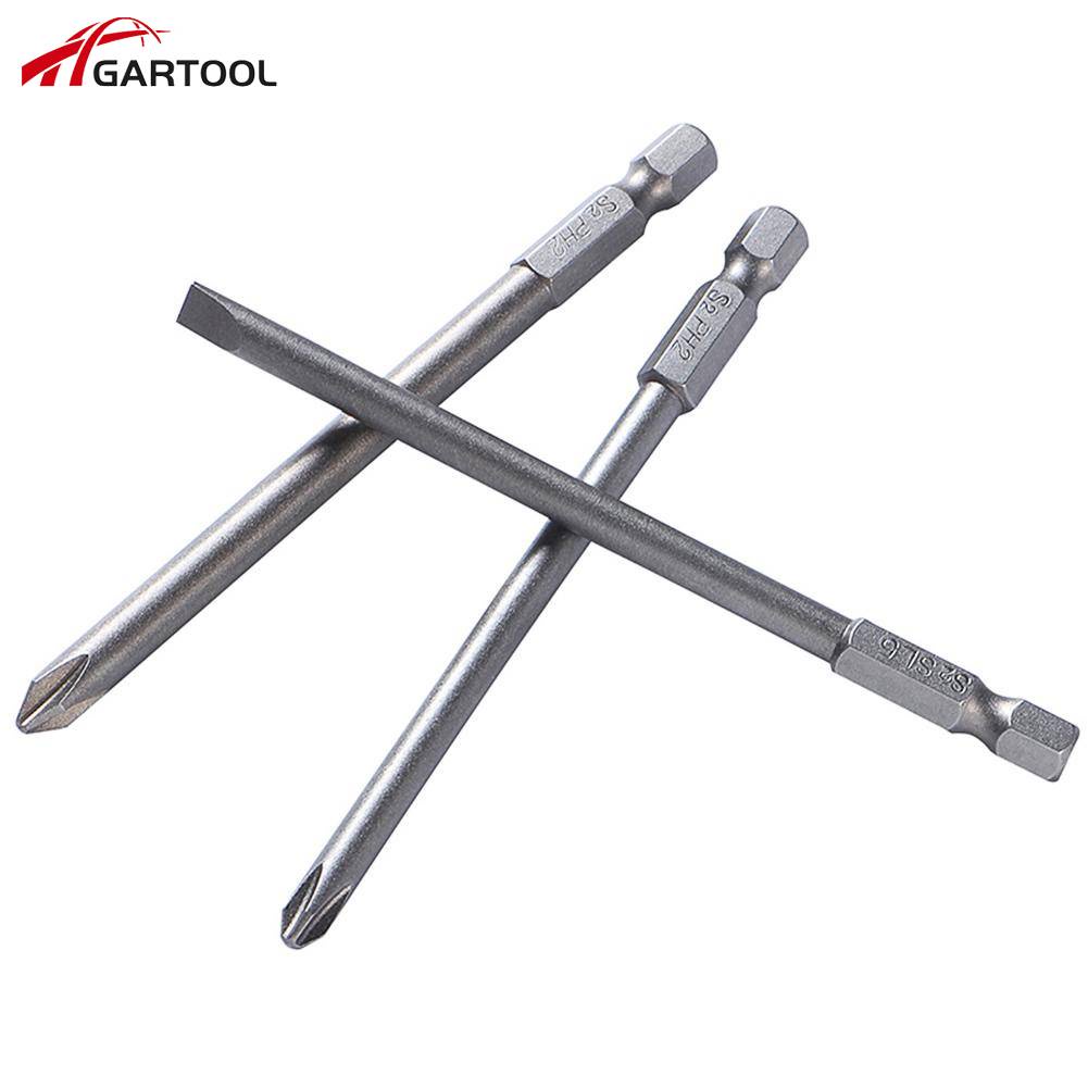 HOT 10pcs/set Straight Cross Shank Screwdriver Wear-resistant 100mm Screw Driver