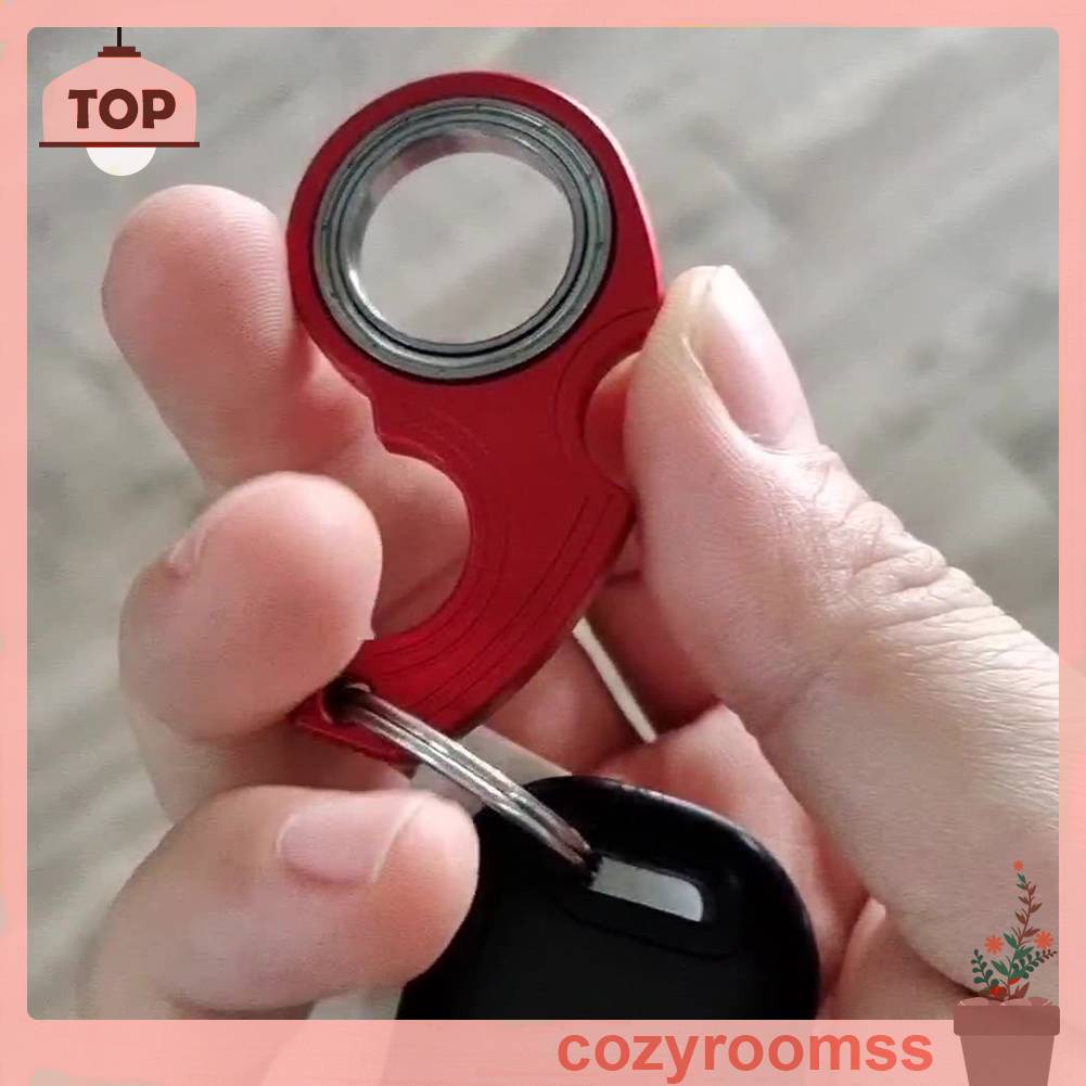 Móc Khóa Hình Con Quay Đồ Chơi Fidget Spinner
