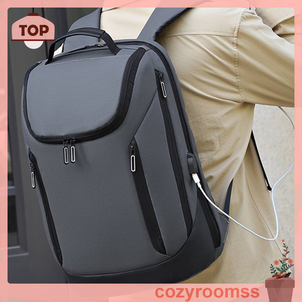 Balo Oxford Siêu Nhẹ Có Khóa Kéo Thời Trang Cho Nam