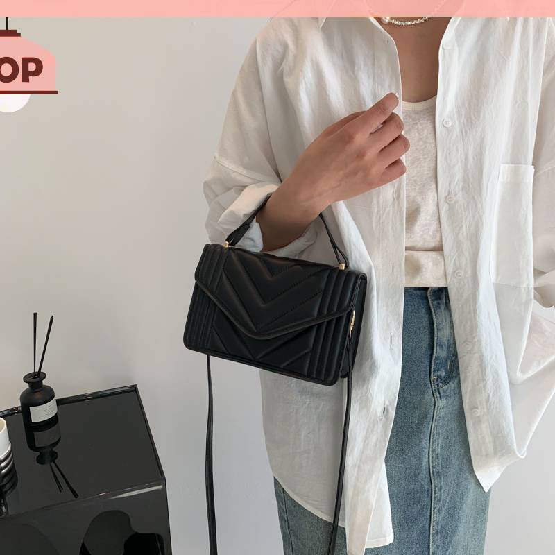 Túi Đeo Chéo Hình Vuông Nhỏ Gọn Thời Trang Cho Nữ