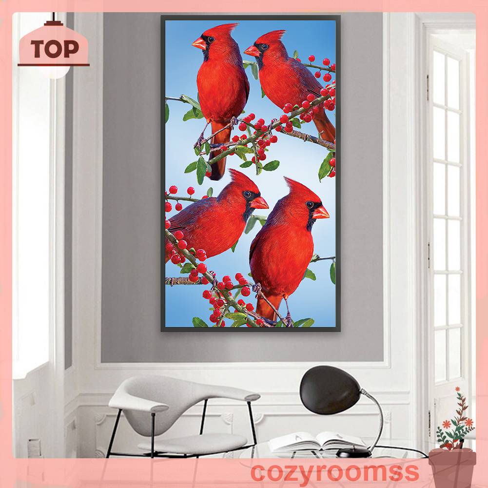 Bộ Tranh Đính Đá 5D Họa Tiết Độc Đáo DIY Dùng Trang Trí Nhà Cửa