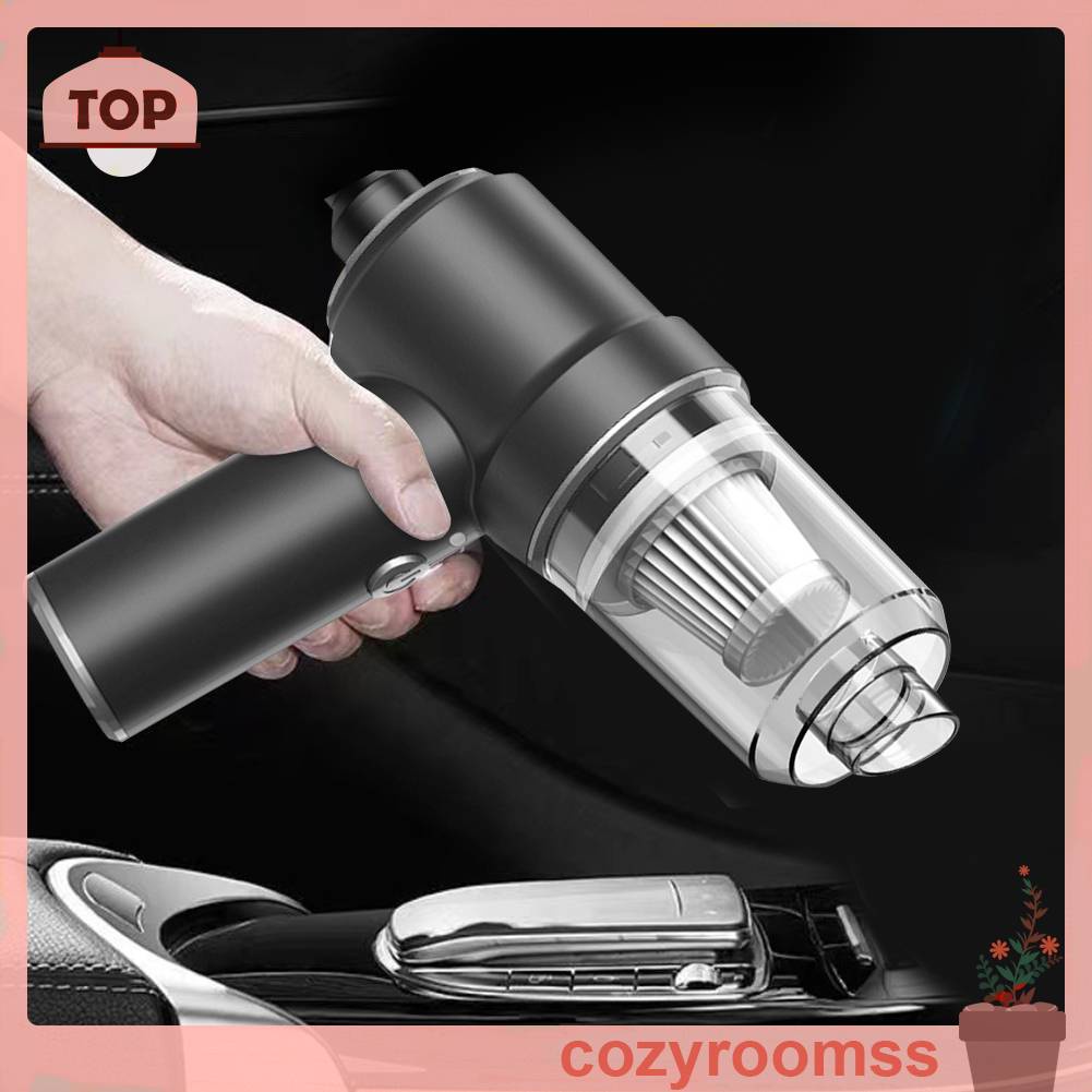 Máy Hút Bụi Cầm Tay Không Dây Công Suất Cao 4000mAh 120W Chuyên Dùng Cho Xe Hơi