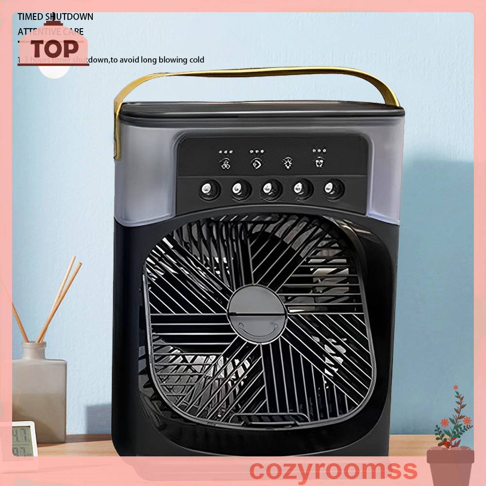 Quạt Điện USB Làm Mát Tạo Độ Ẩm Tiếng Ồn Thấp Để Bàn