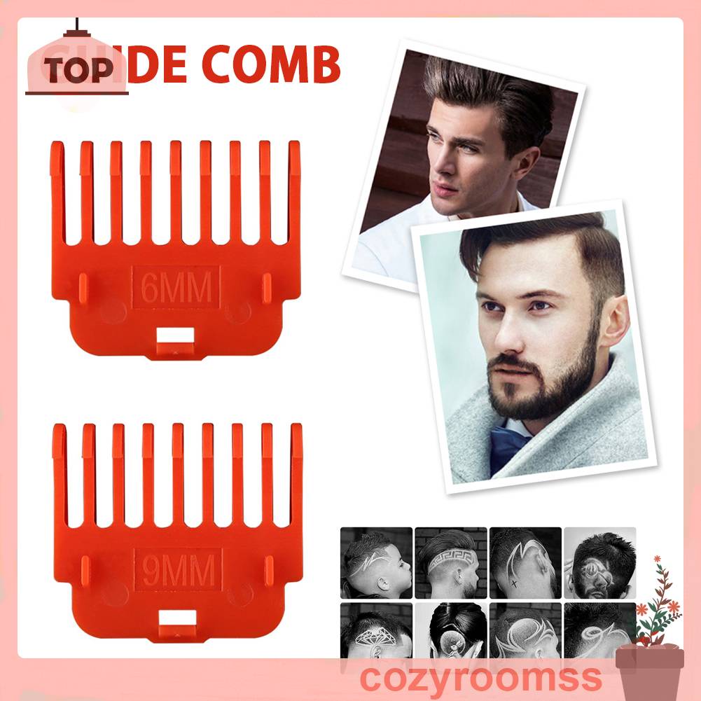 Bộ 2 / 4 Lược Hướng Dẫn Tạo Kiểu Tóc Chuyên Nghiệp 1.5 / 2 / 3 / 4mm