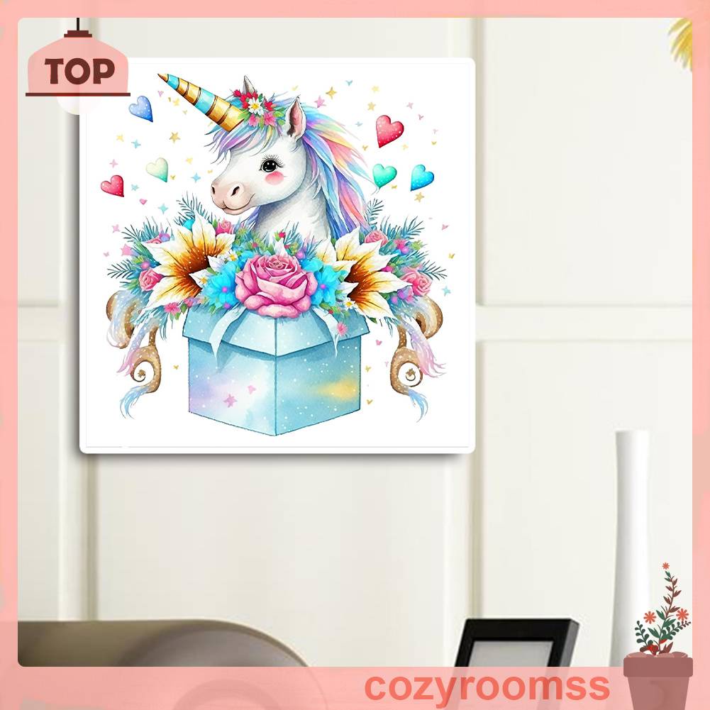 Tranh Đính Đá Kim Cương Toàn Bộ 5D DIY Hình Vẽ Kỳ Lân