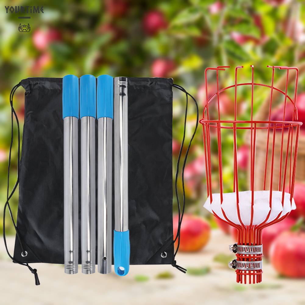 Dụng Cụ Nhặt Trái Cây Bằng Thép Không Gỉ