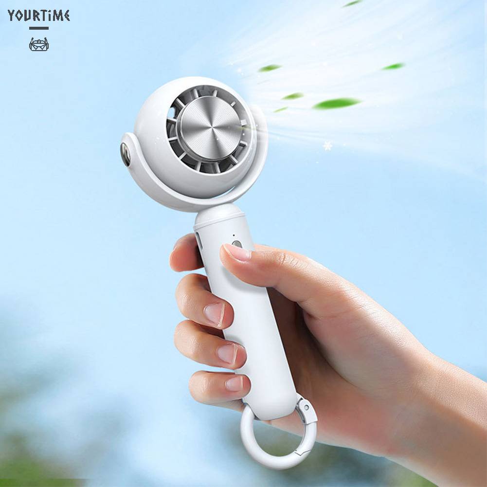 Quạt Làm Mát Mini 2000mAh Để Bàn 3 Bánh Răng Dễ Thương Cho Học Sinh