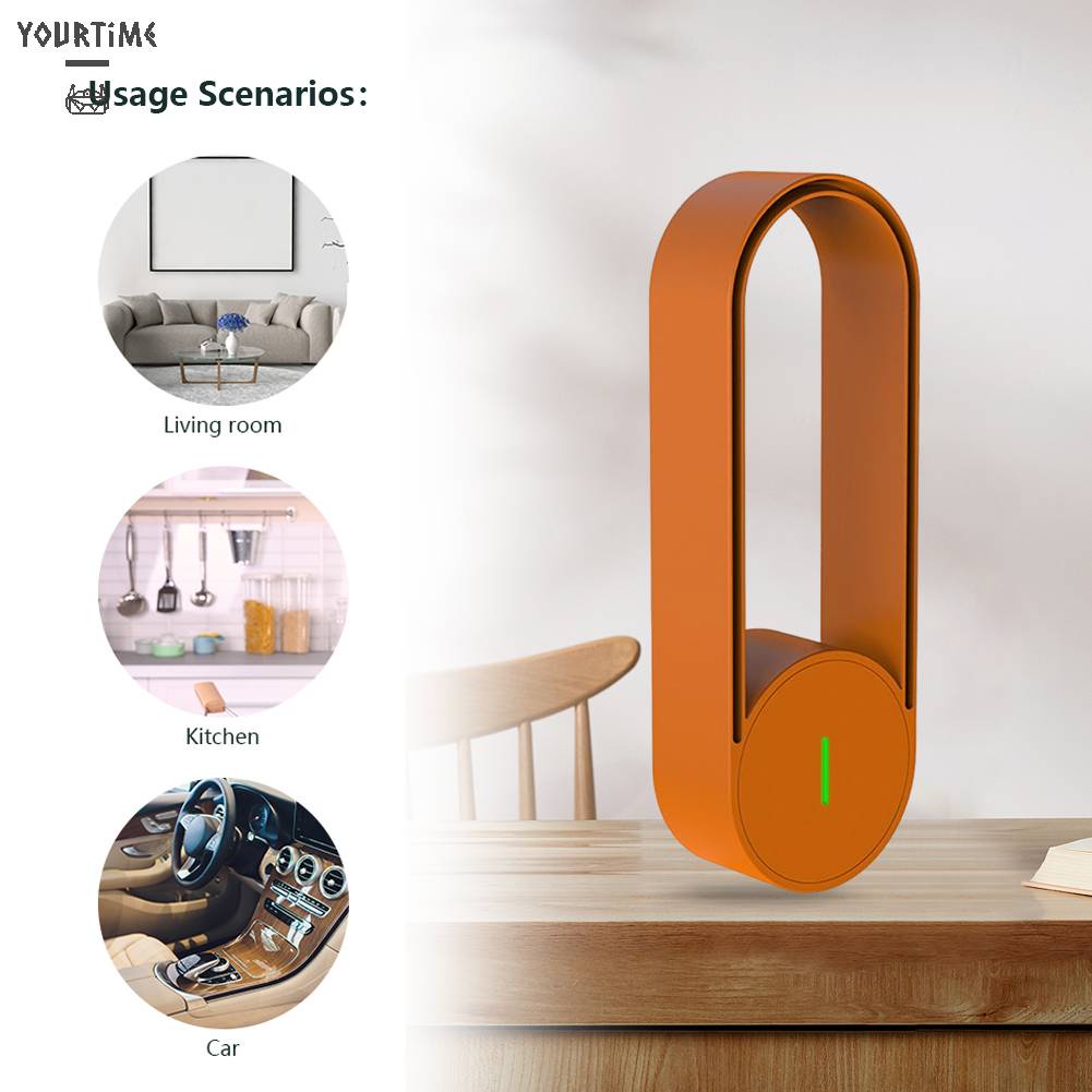 Máy Lọc Không Khí Khử Mùi Trọng Lượng Nhẹ Sạc USB Tiện Lợi Dành Cho Gia Đình / Xe Hơi