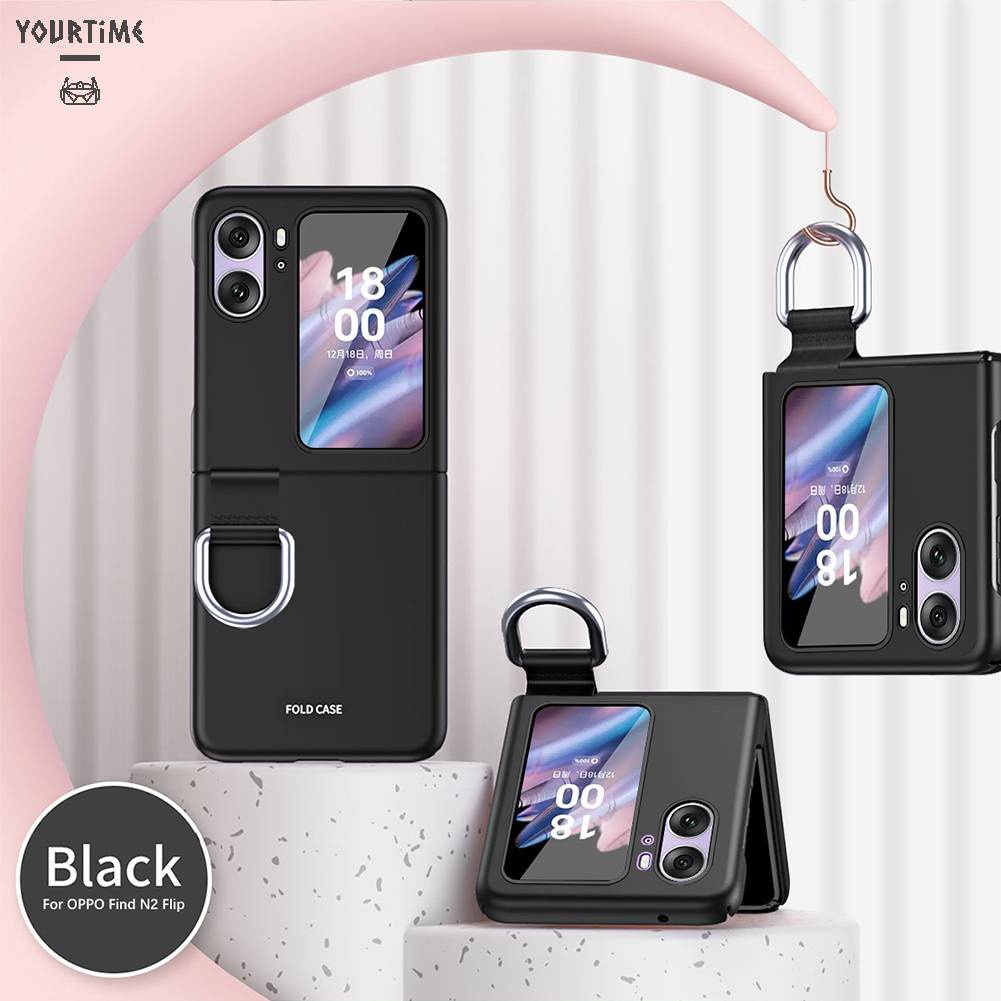 Bao Da Điện Thoại PC Nắp Lật Chống Rơi Có Vòng Đỡ Cho Smartphone Find N2