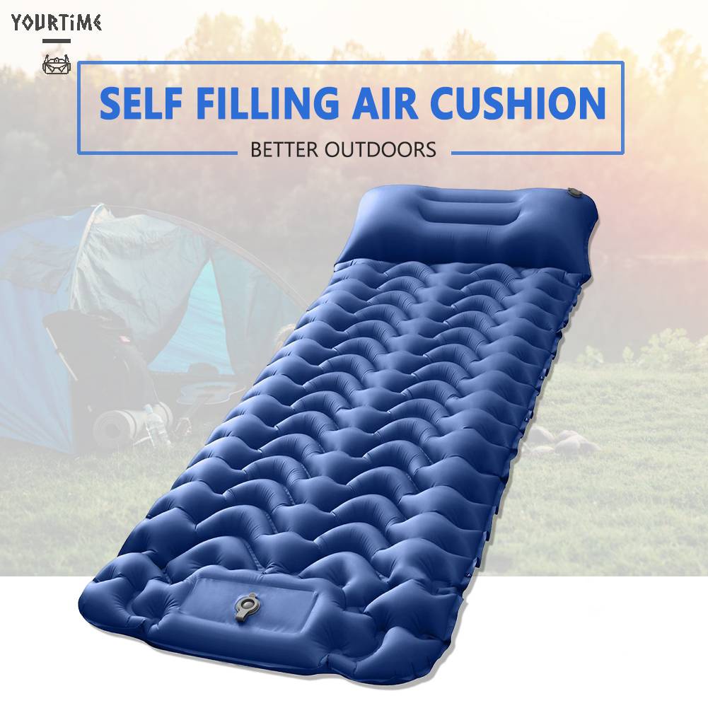 Nệm Ngủ Bơm Hơi TPU Nylon Tự Phục Hồi Có Thể Gấp Gọn Dùng Khi Đi Cắm Trại