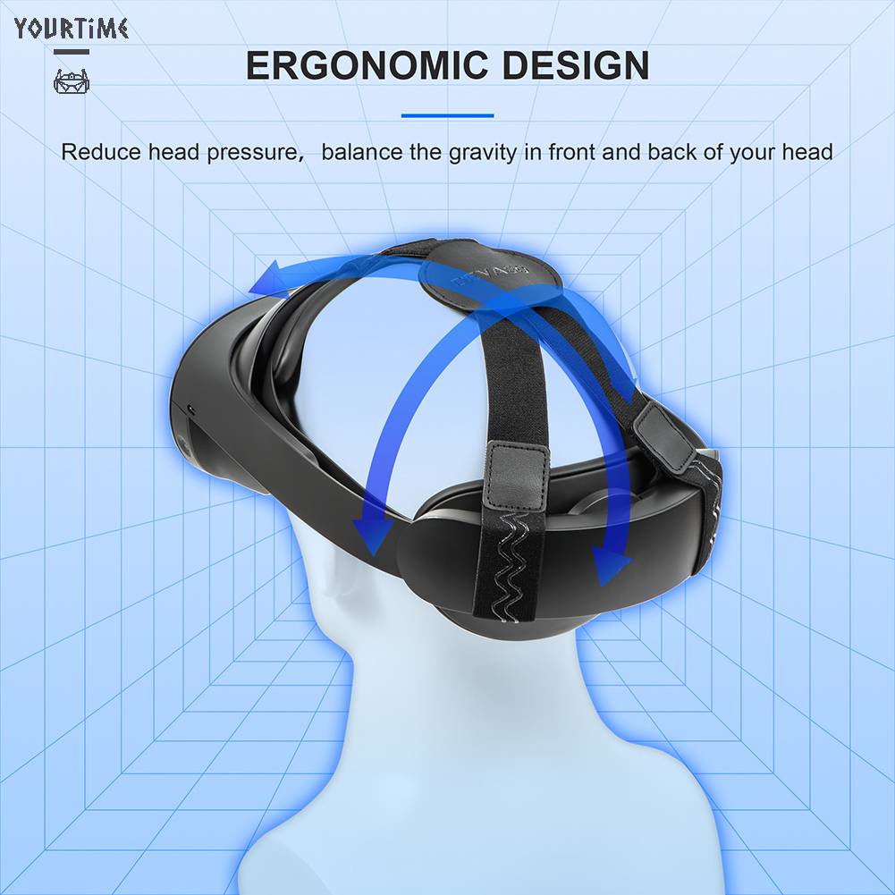 Dây Đeo Đầu Đàn Hồi Thiết Kế Tiện Dụng Cho Meta Quest Pro VR Headphone Elite
