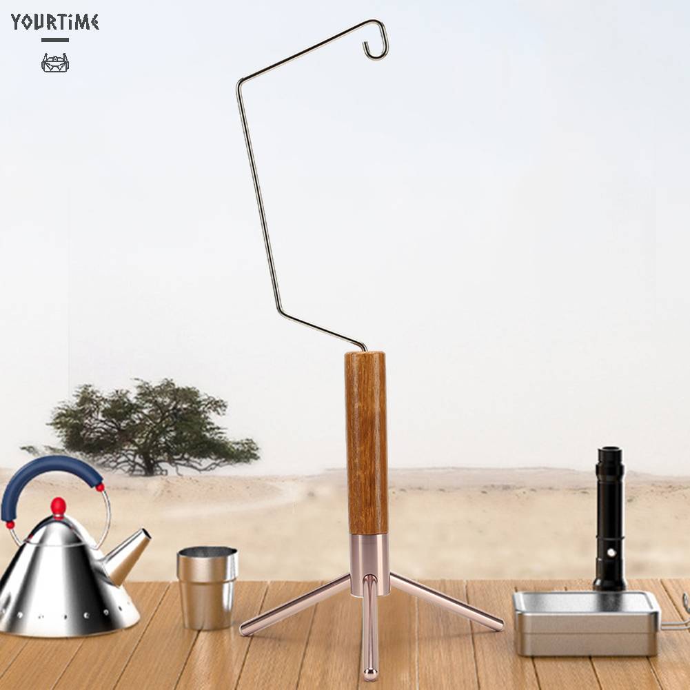 Giá Đỡ Đèn Cắm Trại / Leo Núi / Nướng BBQ Nhỏ Gọn Tiện Lợi