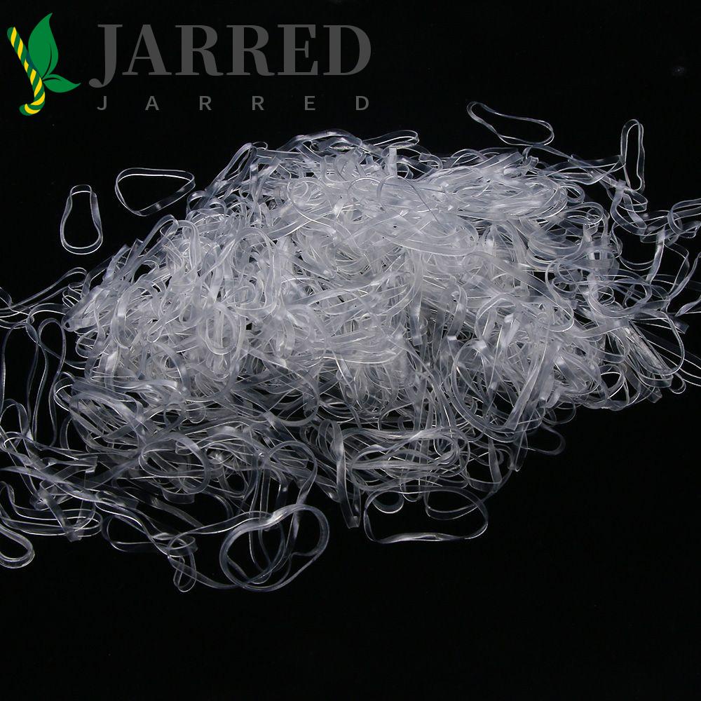 JARRED Set 500 Dây Buộc Tóc Cao Su Co Giãn Cho Nữ