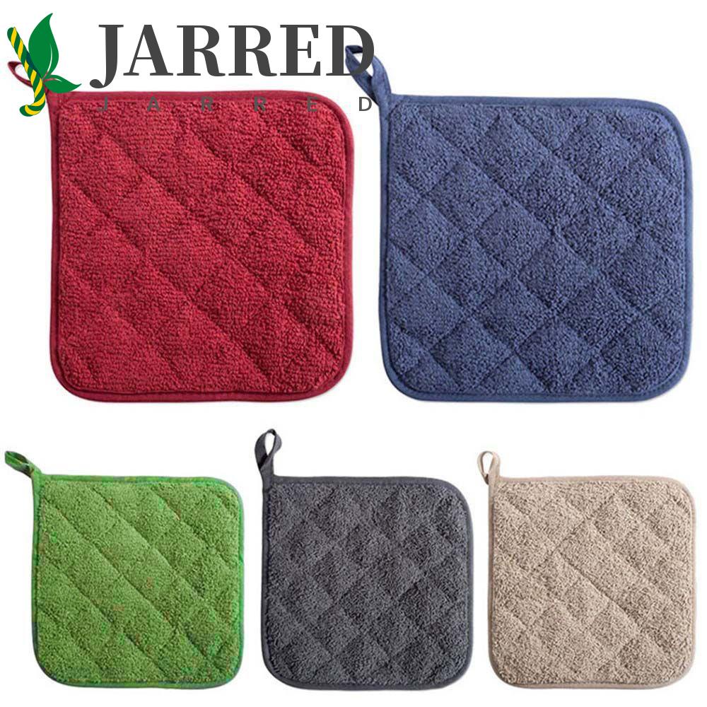 JARRED Giá Đỡ Nồi Bằng Cotton Hình Vuông Tiện Dụng Cho Nhà Bếp