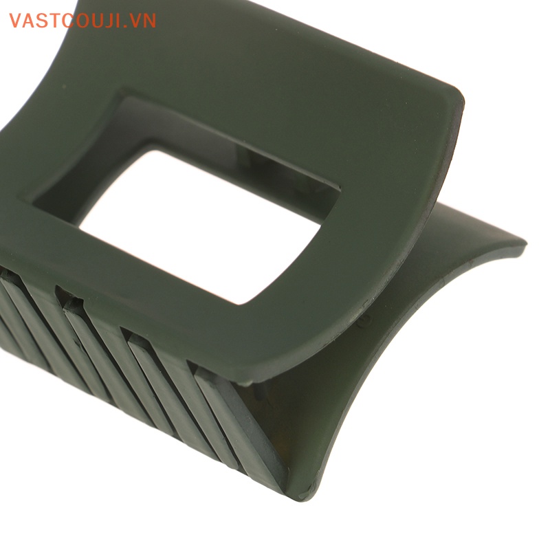 Kẹp Tóc Càng Cua Bằng Nhựa Họa Tiết Hoa Hình Học Cỡ Lớn Cho Nữ