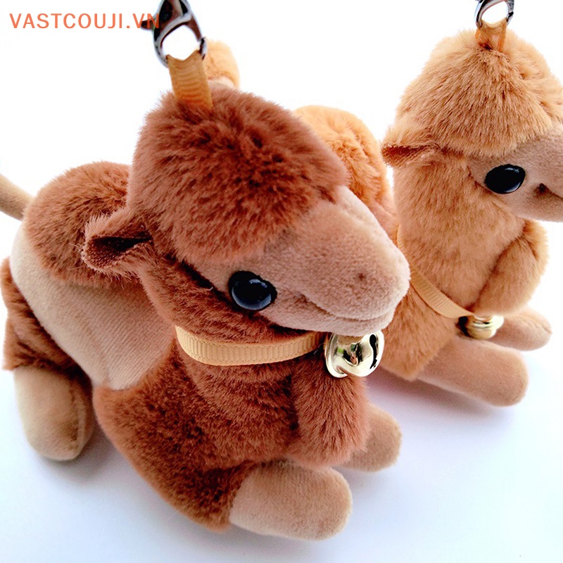 Móc Khóa Hình Lạc Đà Nhồi Bông Đáng Yêu Cho Cặp Đôi