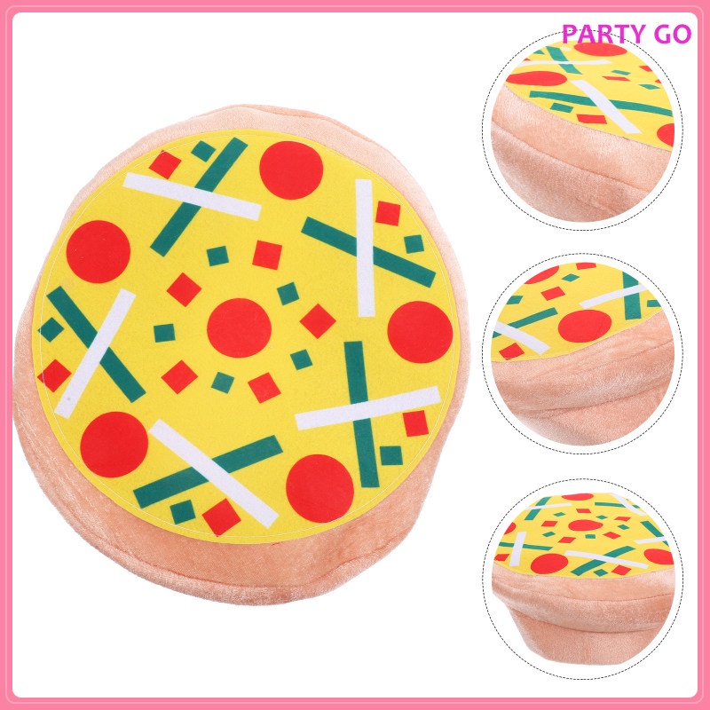 Mũ Hình Bánh Pizza 27X23X9CM Ngộ Nghĩnh Đáng Yêu Cho Bé