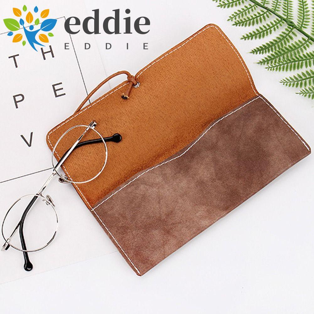 26EDIE Hộp Đựng Bảo Vệ Mắt Kính Gấp Gọn Được Phong Cách Retro Dành Cho Học Sinh