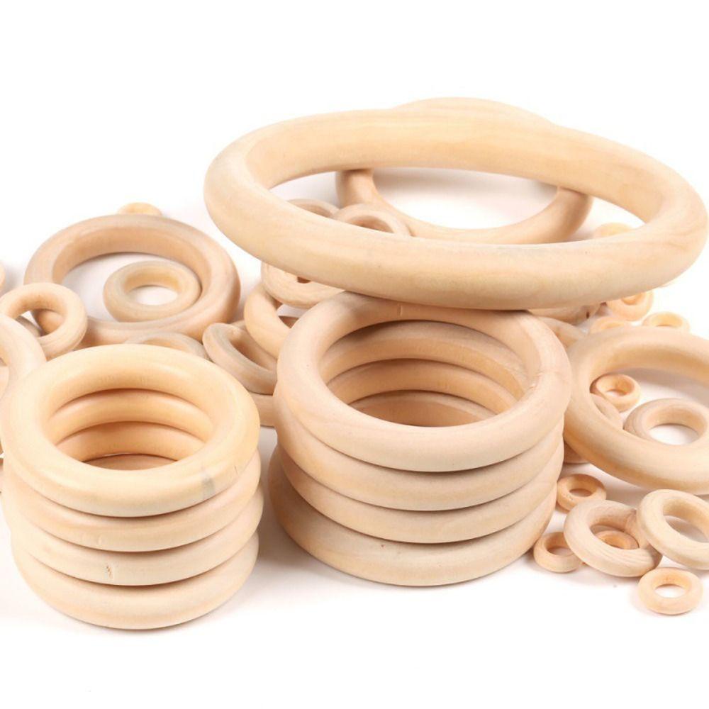 JONYE Vòng Gỗ Treo Trang Sức Nhiều Kích Cỡ Tiện Dụng