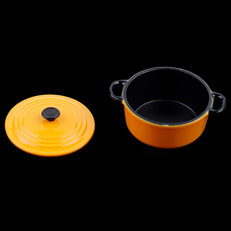 Chảo Nấu Ăn Đồ Chơi Búp Bê Cỡ 34 * 17mm 1: 12