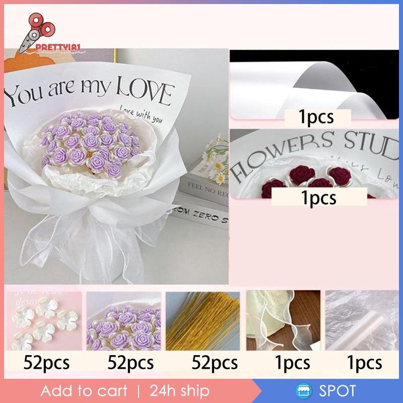 1 Bó Hoa Hồng Chất Liệu Nhựa Dùng Để Trang Trí Tiệc Cưới