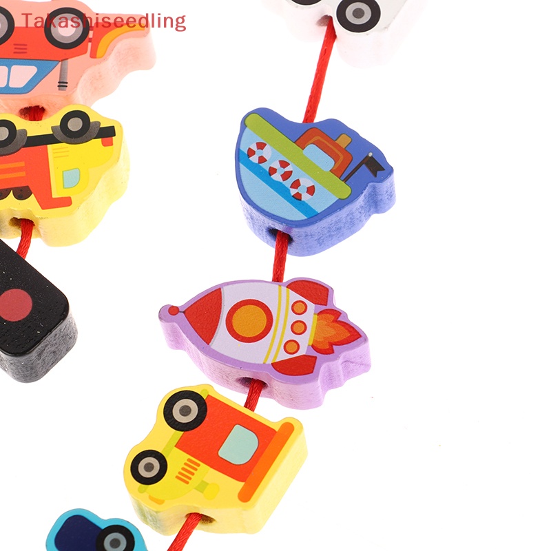 Set 12 / 16 / 23 / 25 Hạt Xỏ Lỗ Hình Trái Cây Động Vật Hoạt Hình Xinh Xắn