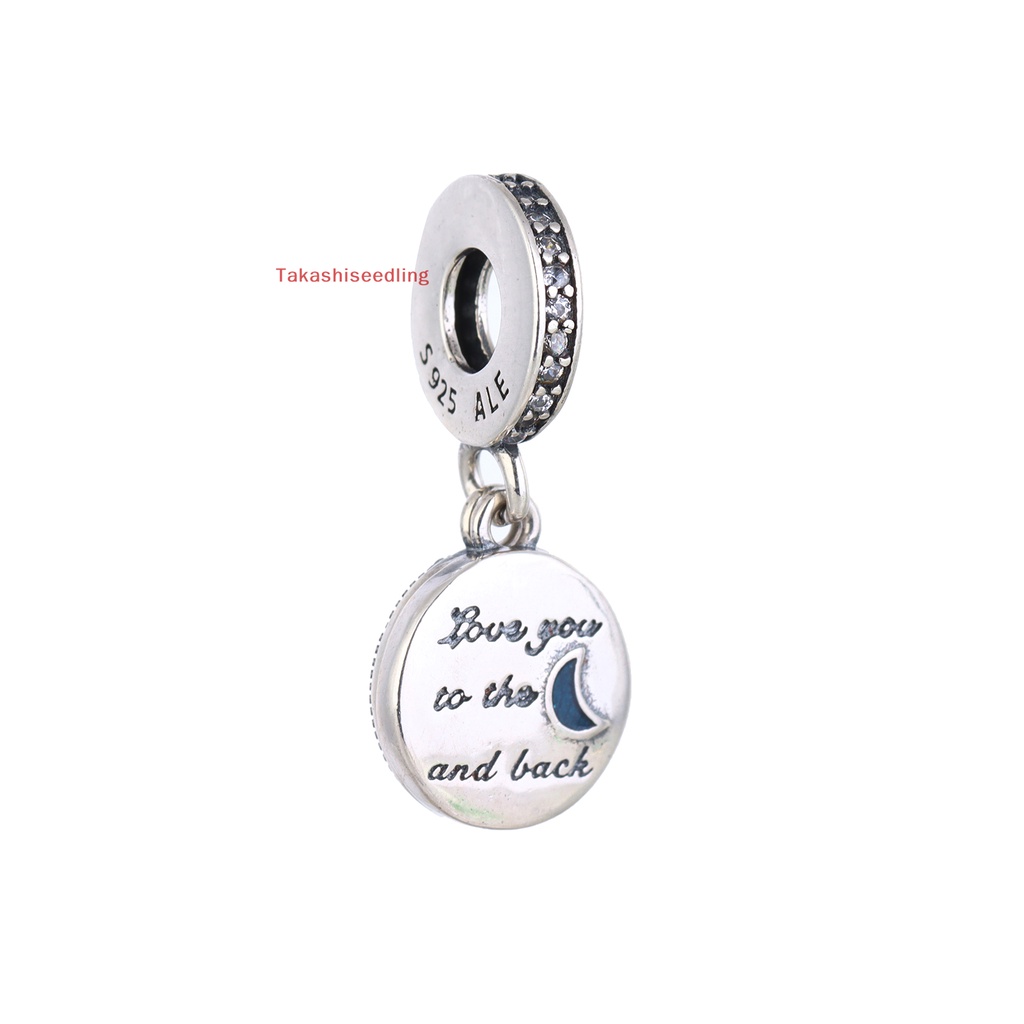 Hạt Cườm Xi Mạ Bạc 925 Đính Đá Zircon Tự Làm Trang Sức Cho Nữ