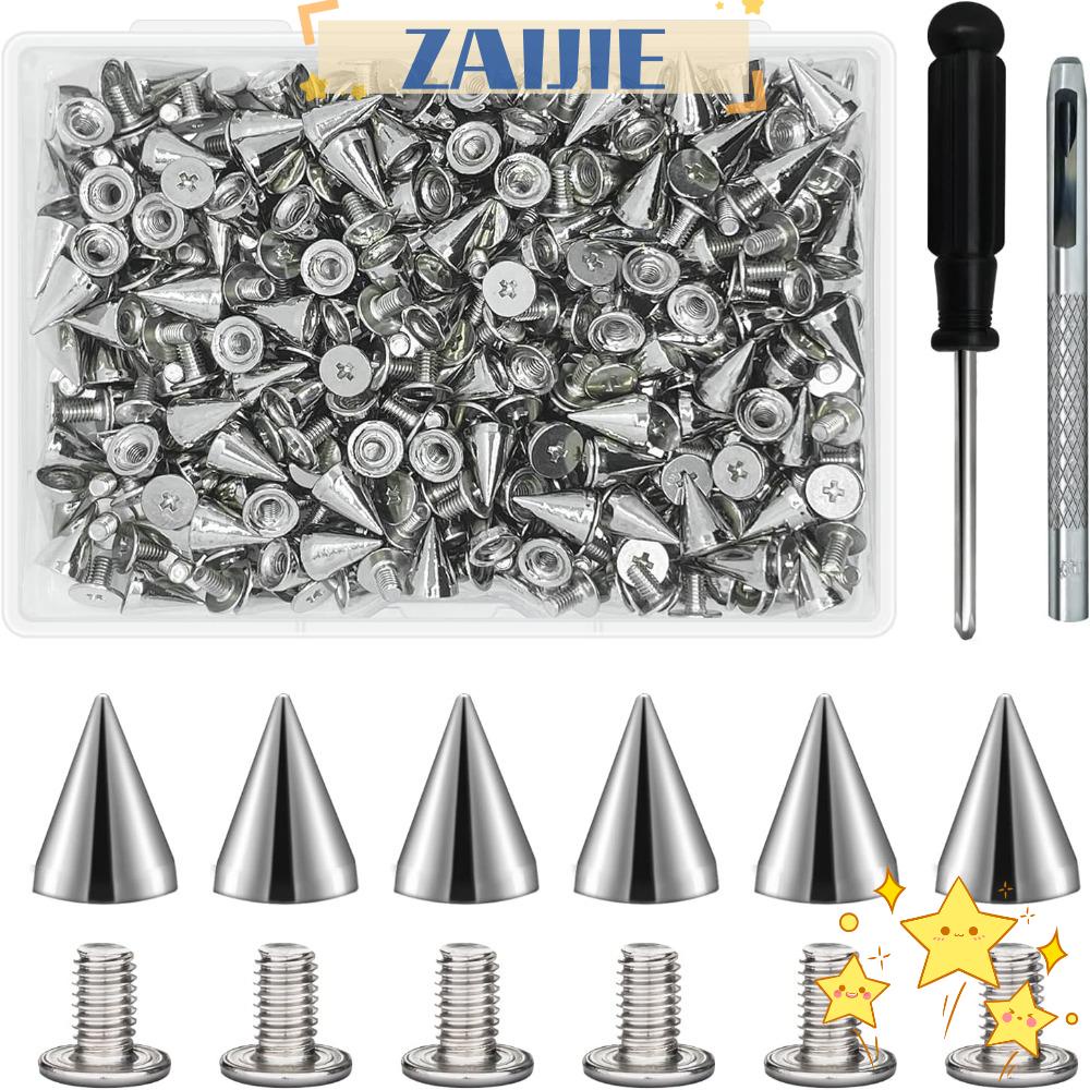 Zaijie24 Đinh Tán Kim Loại 9.5mm 4 Màu 7mm Chuyên Dụng Cho May Vá DIY