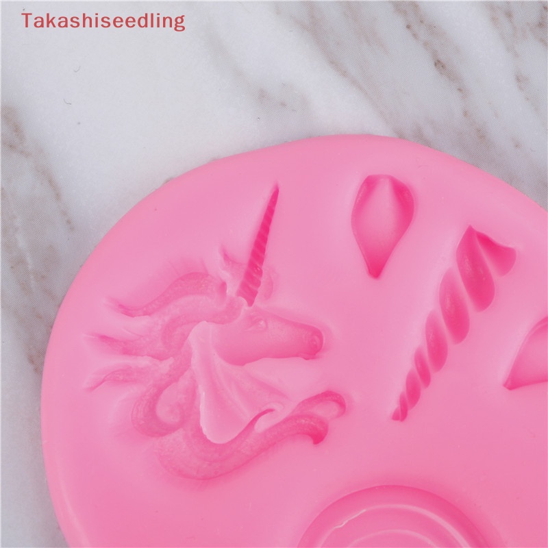 Khuôn Làm Bánh / Xà Phòng / Sô Cô La Hình Kỳ Lân Bằng Chất Liệu Silicone