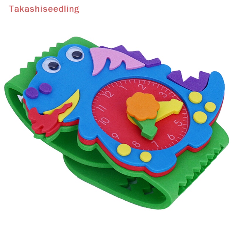 Đồ Chơi Đồng Hồ Dán Thủ Công 3D Sáng Tạo Dành Cho Trẻ Mẫu Giáo