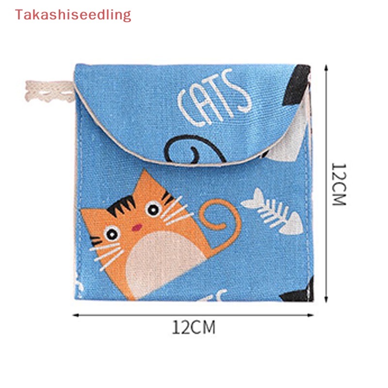 Túi Đựng Đồ Trang Điểm Tampon Dễ Thương Cho Nữ