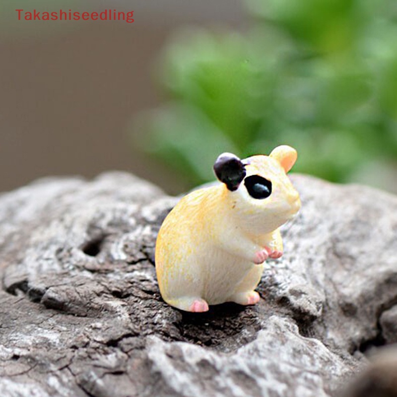 Mô Hình Chuột Hamster Mini Trang Trí Sân Vườn