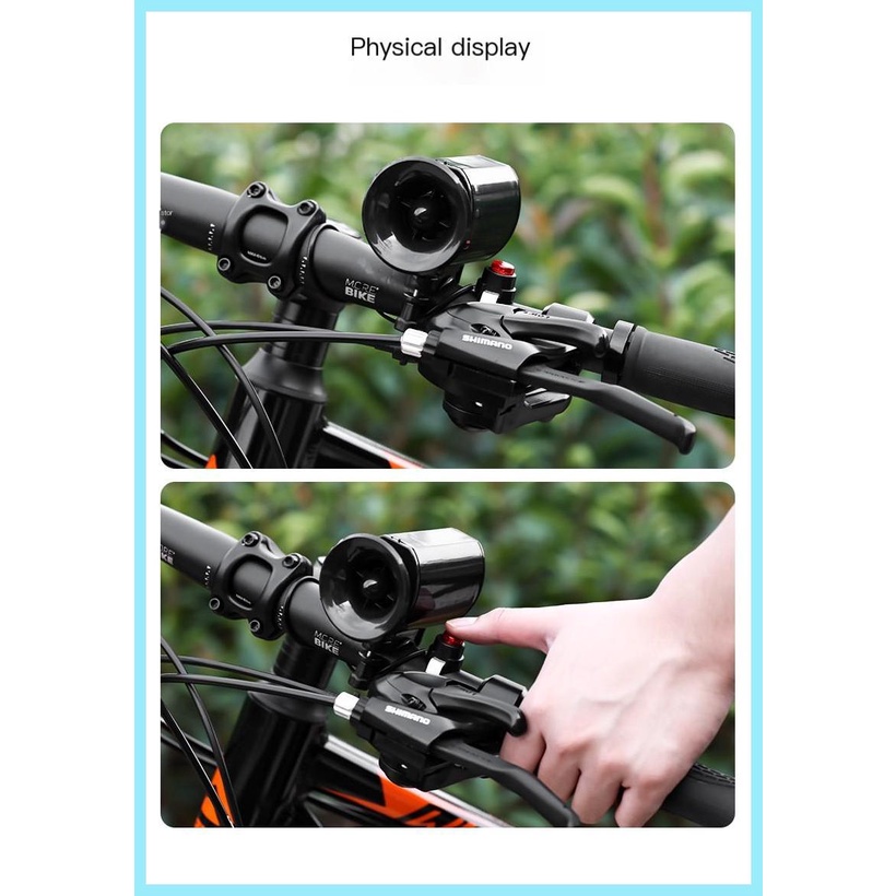 Còi Điện Tử 6 tdevn Độ Chính Xác Cao Chống Thấm Nước Chống Mưa Chuyên Dụng Cho Xe Đạp Leo Núi