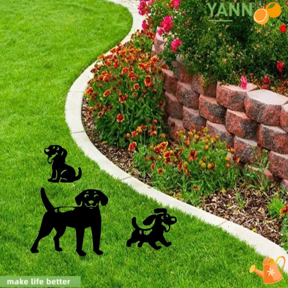 Tượng Cún Bằng Acrylic Sống Động Dùng Trang Trí Vườn 1