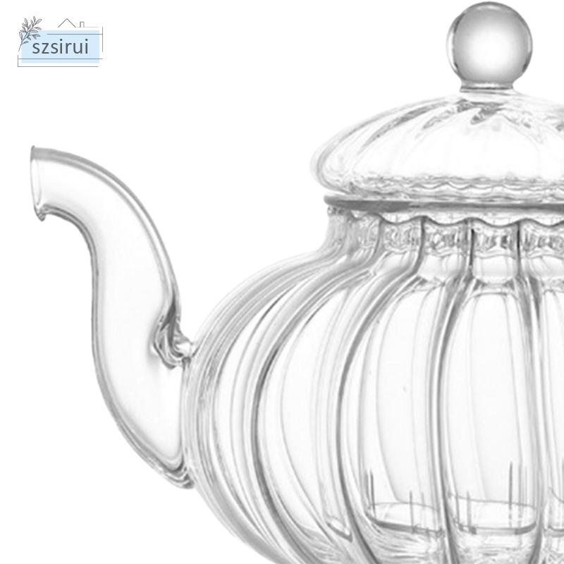 Ấm Pha Trà / Cà Phê Bằng Thủy Tinh Borosilicate Cao 27oz