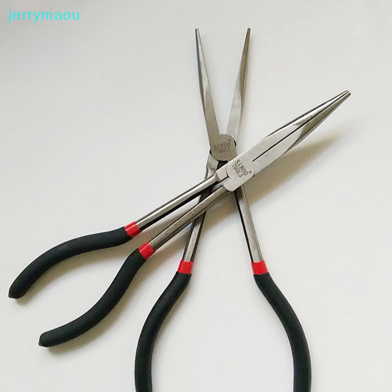 Kìm Kẹp Cá Thẳng / Cong Bằng Thép Carbon Tay Cầm Dài HBC