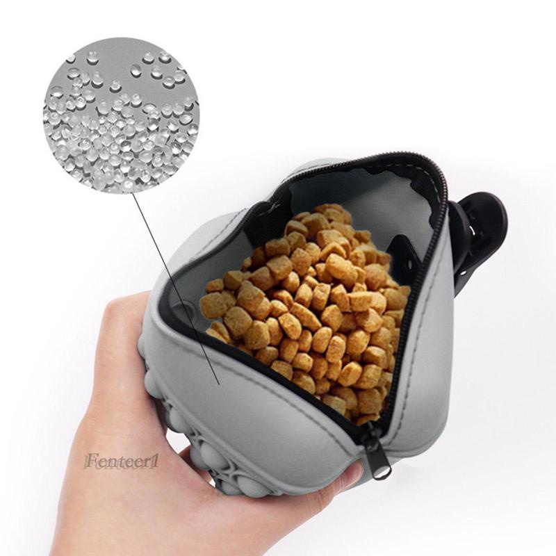 [Fenteer1] Túi Silicone Huấn Luyện Thú Cưng