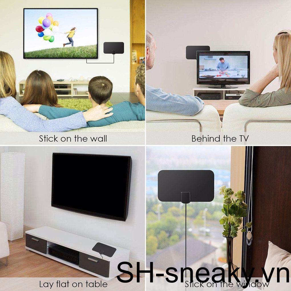 Ăng Ten TV DVB-T2 4K Thu Tín Hiệu Kỹ Thuật Số Và Phụ Kiện