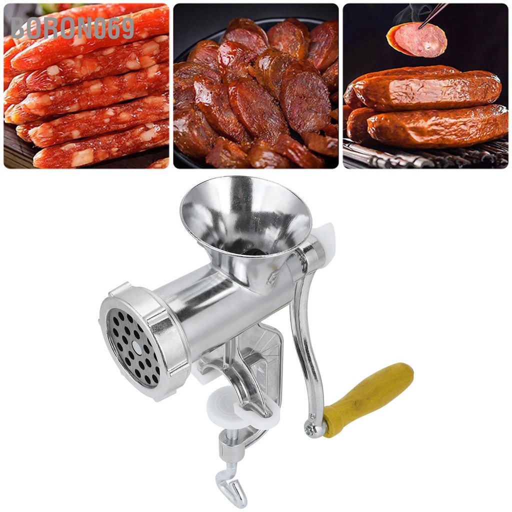 Boron069 Hộ Gia Đình Hợp Kim Nhôm Bằng Tay Xúc Xích Máy Xay Thịt Hạt Tiêu Vị Mài Dụng Cụ Nhà Bếp
