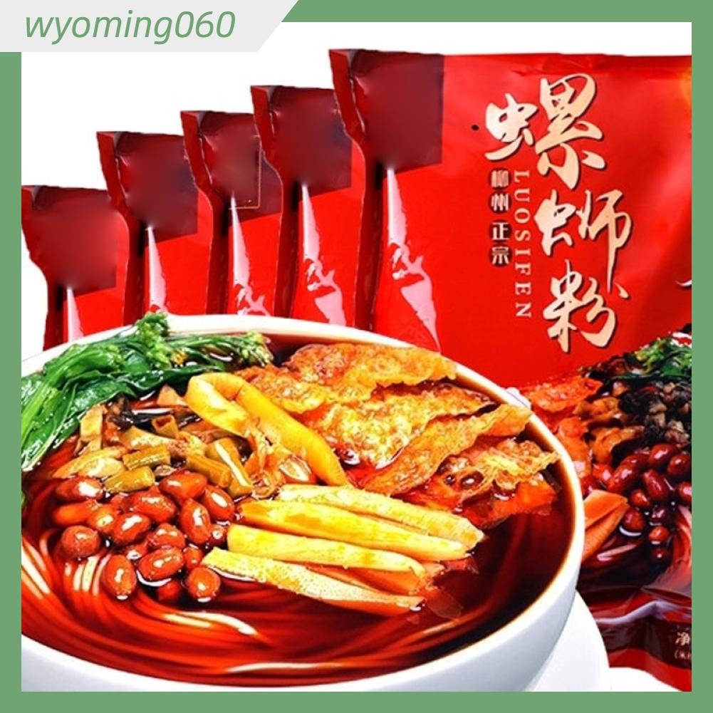 Wyoming060 Luosifen Liễu Châu nước luộc mì gạo ăn liền 300g chua cay cho gia đình
