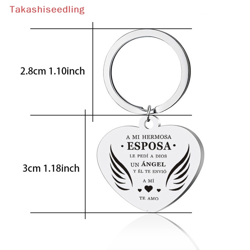 (Takashiseedling) Vòng cổ Mặt Phim Hợp Kim Epoxy Tây Ban Nha Sáng Tạo Tây Ban Nha Tây Ban Nha Đến A MI HERMOSA ESPOSA Trang