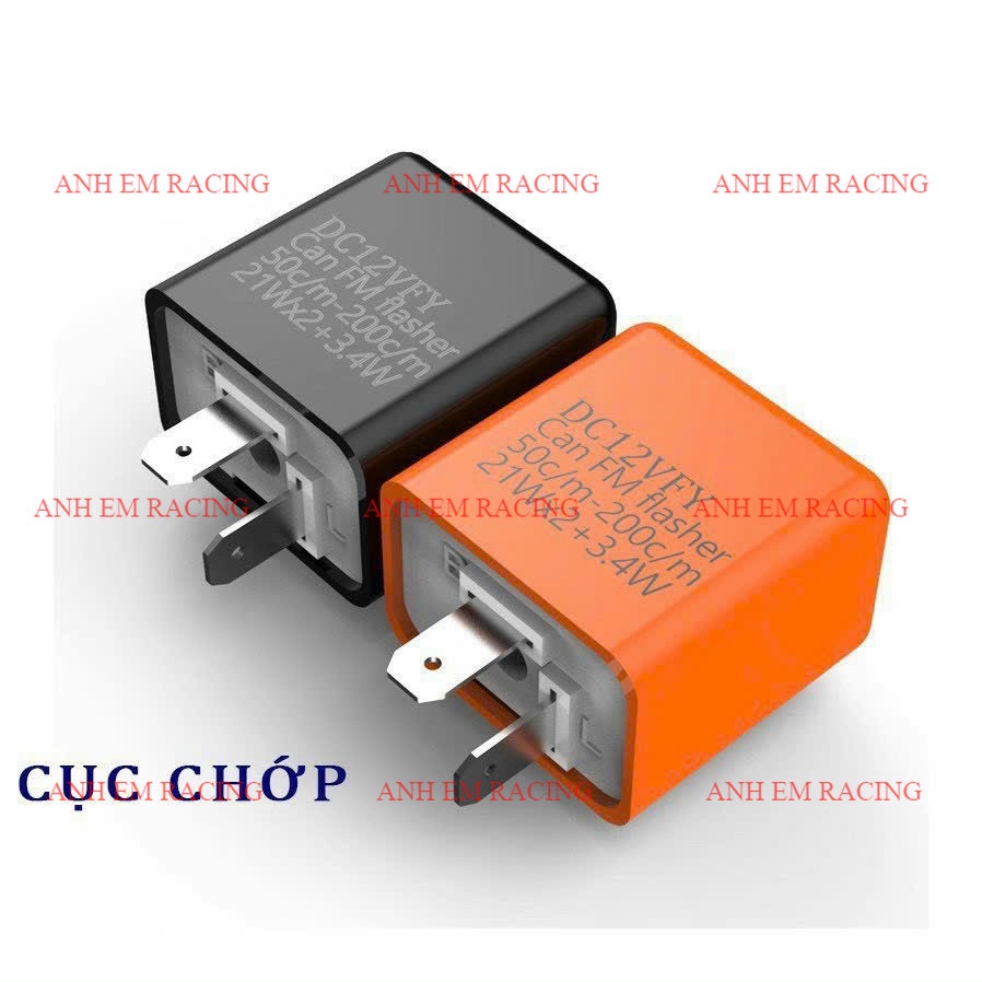 Cục chớp nháy xi nhan điều chỉnh tốc độ nhanh chậm dùng cho mọi dòng xe máy