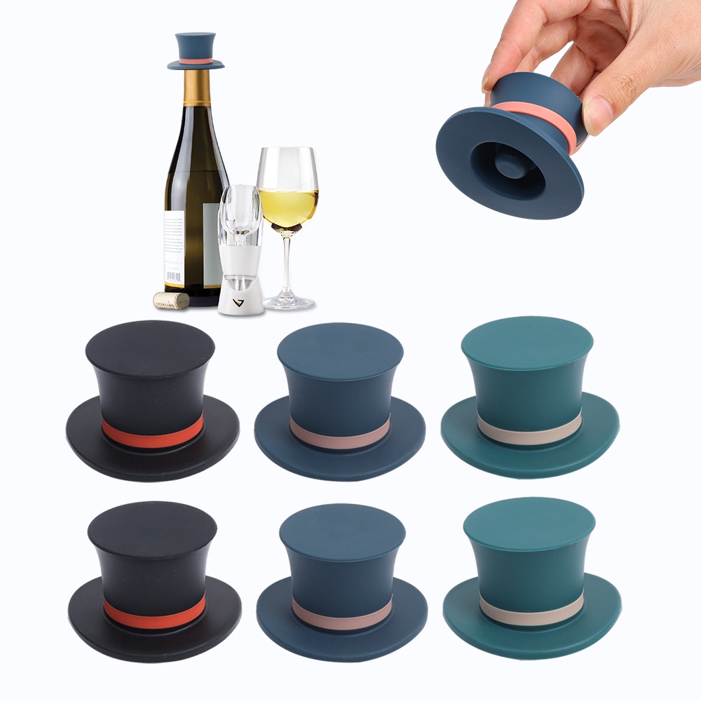 Nút Chặn Chai Rượu Vang Bằng Silicone Tiện Dụng