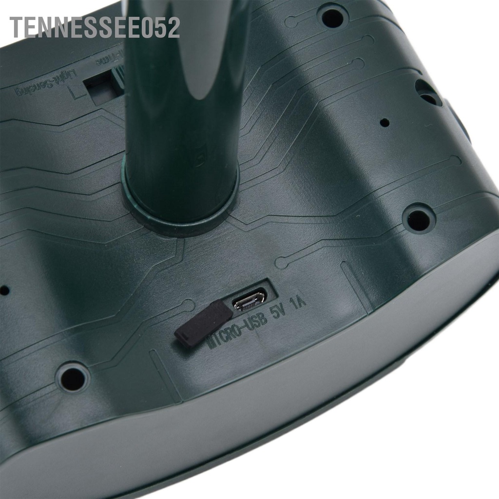 Tennessee052 Máy Đuổi Động Vật Siêu Âm Chạy Bằng Năng Lượng Mặt Trời Chó Mèo Chuột Cho Sân Nhà Để Xe Thượng 5V